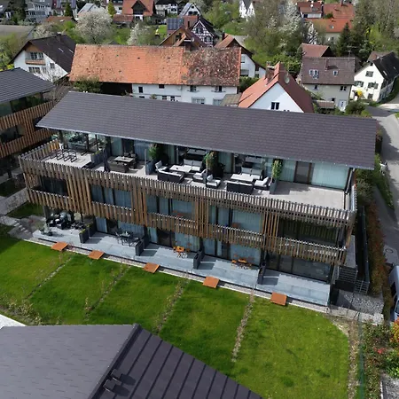 بيت للعطل Bodensee Penthouse 23d - Seesicht - Billiard - Massage - Bbq - Tischkicker - Panorama Exklusive أونينغين