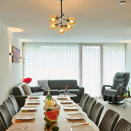 Bodensee Penthouse 23d - Seesicht - Billiard - Massage - Bbq - Tischkicker - Panorama Exklusive بيت للعطل أونينغين