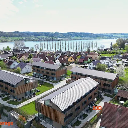 Bodensee Penthouse 23d - Seesicht - Billiard - Massage - Trambolin - Bbq - Tischkicker - Panorama Exklusive Semesterbostad