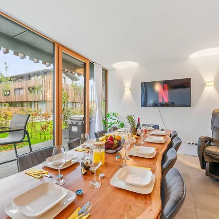 Bodensee Penthouse 23d - Seesicht - Billiard - Massage - Trambolin - Bbq - Tischkicker - Panorama Exklusive *