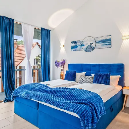 Bodensee Penthouse 23d - Seesicht - Billiard - Massage - Trambolin - Bbq - Tischkicker - Panorama Exklusive Nyaraló Öhningen