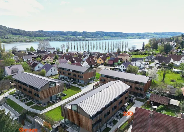 Bodensee Penthouse 23d - Seesicht - Billiard - Massage - Trambolin - Bbq - Tischkicker - Panorama Exklusive Tatil Evi