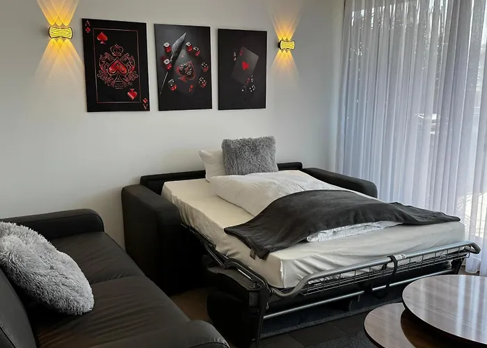 Bodensee Penthouse 23d - Seesicht - Billiard - Massage - Trambolin - Bbq - Tischkicker - Panorama Exklusive * Ohningen